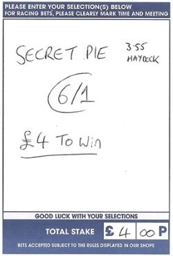 Bet Slip is Empty .
